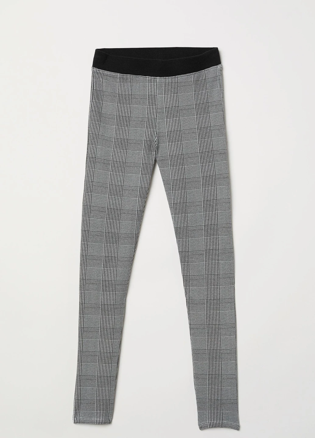 Лосини,чорний-білий в клітку, H&M (255610239)