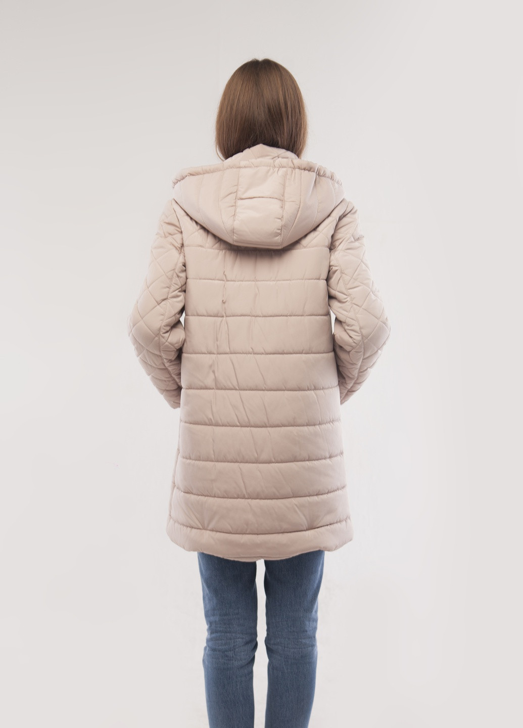 Пудрова зимня куртка марина Welltre