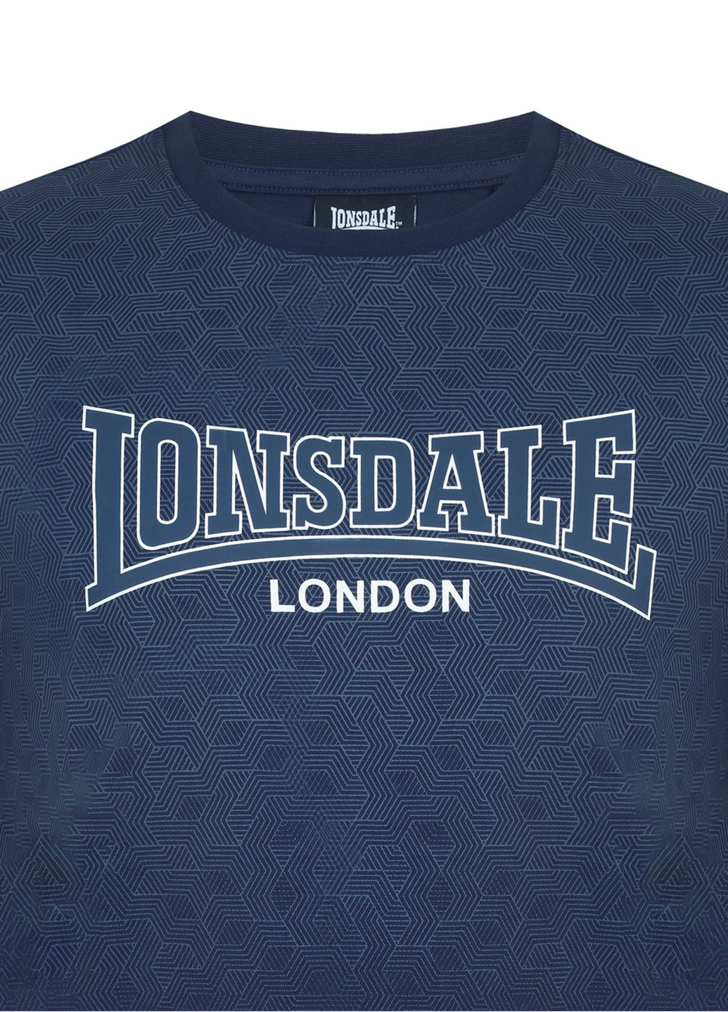 Темно-синяя футболка Lonsdale
