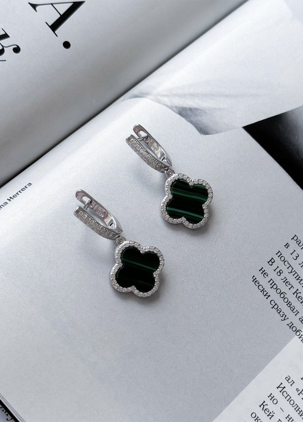 Сережки Silver Flame (295365969)