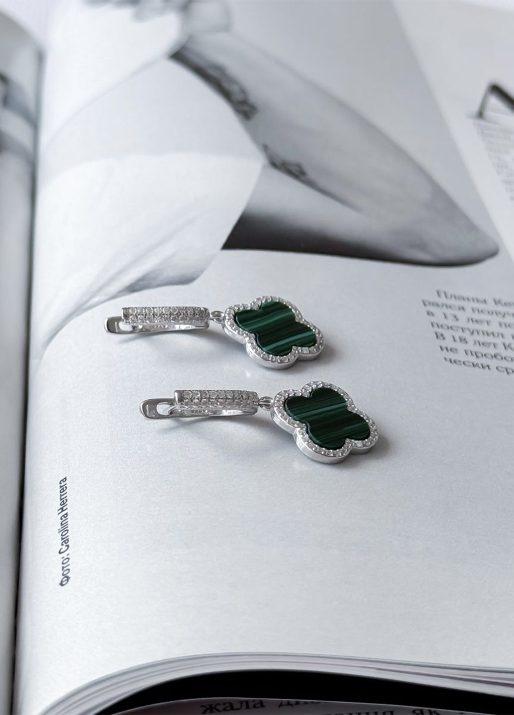 Сережки Silver Flame (295365969)