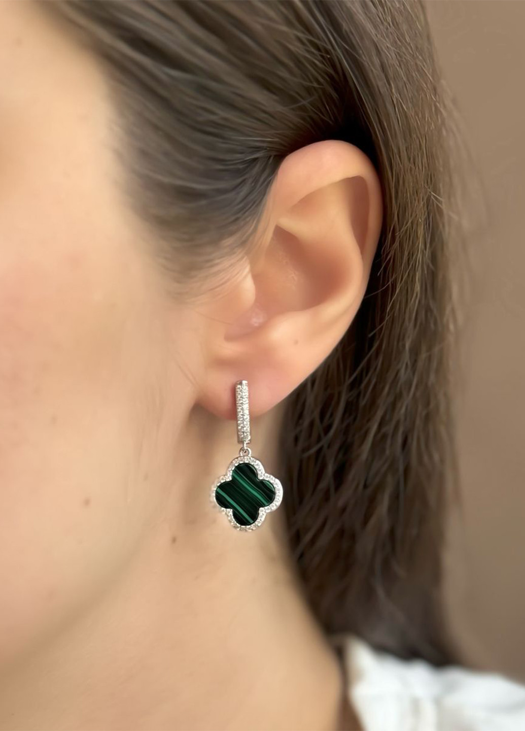 Сережки Silver Flame (295365969)