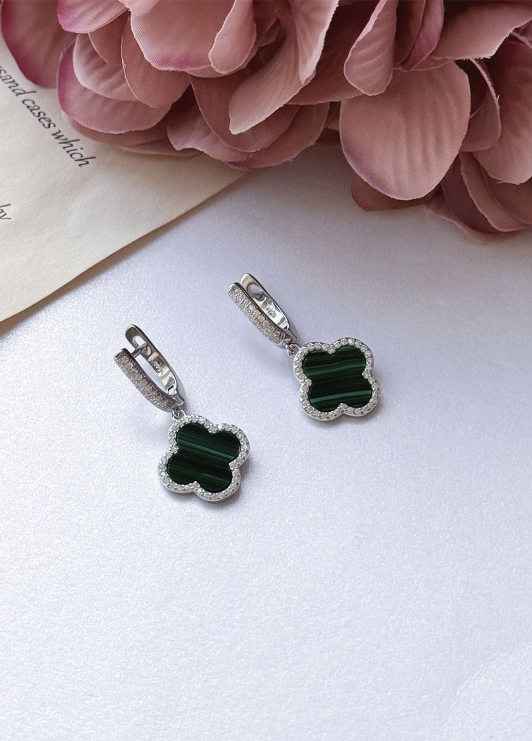 Сережки Silver Flame (295365969)