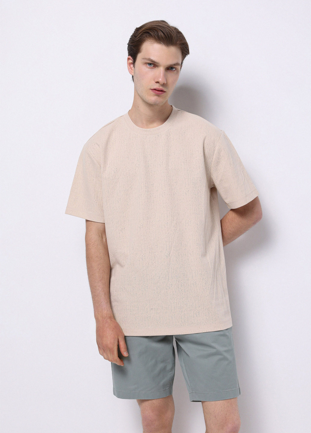 Бежева футболка Colin's