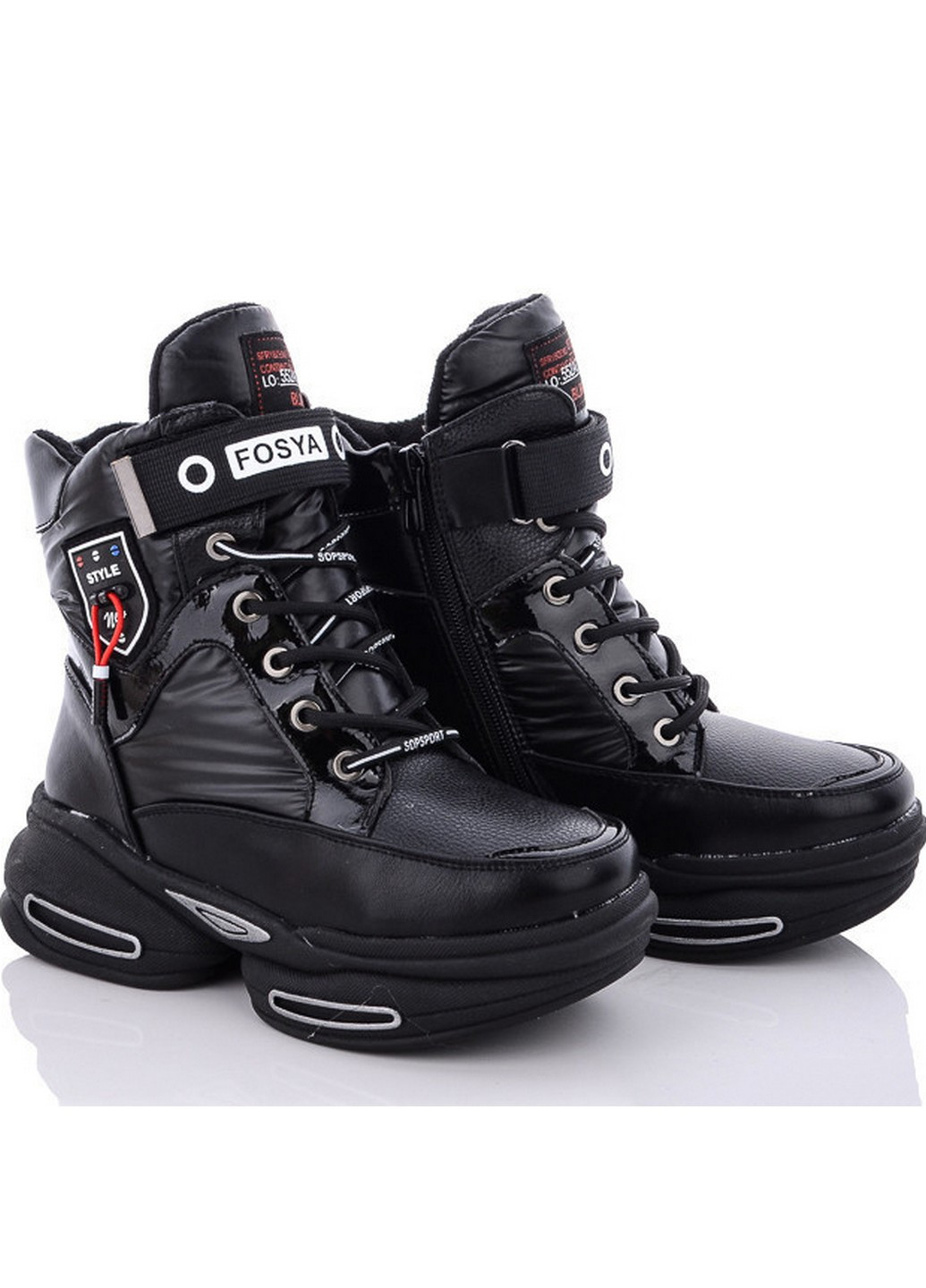 Черные кэжуал осенние зимние ботинки с натуральной шерстью a2094-3b черный Kimbo