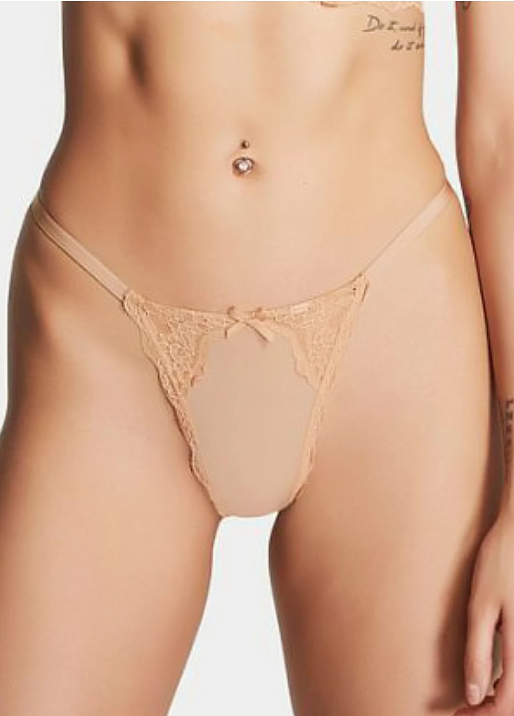Светло-коричневый демисезонный комплект (бюстгальтер, трусики) Victoria's Secret
