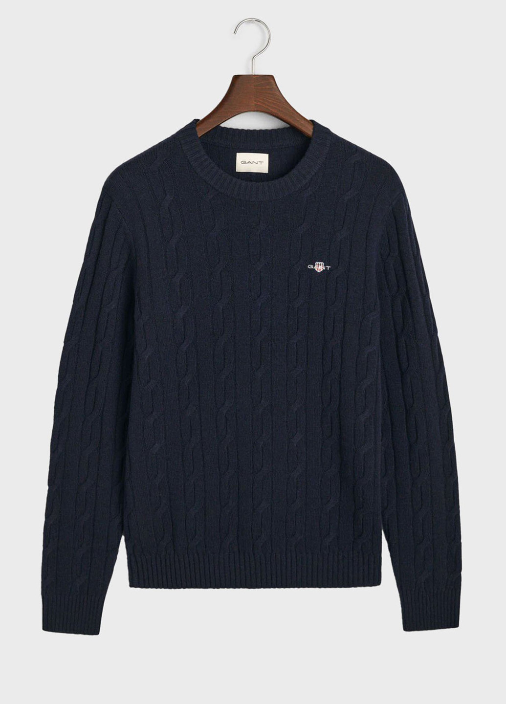 Синій зимовий светр джемпер Gant