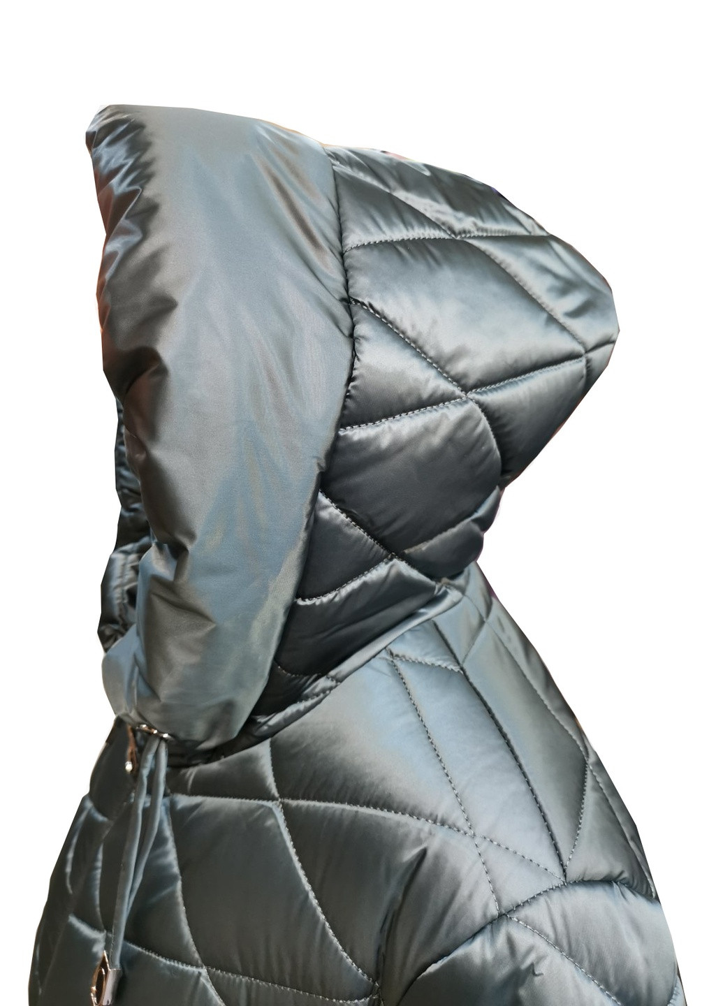 Изумрудный зимний Пуховик No Brand