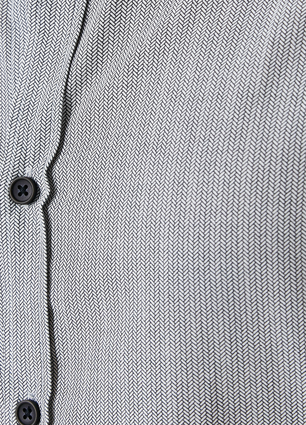 Черно-белая кэжуал рубашка KOTON