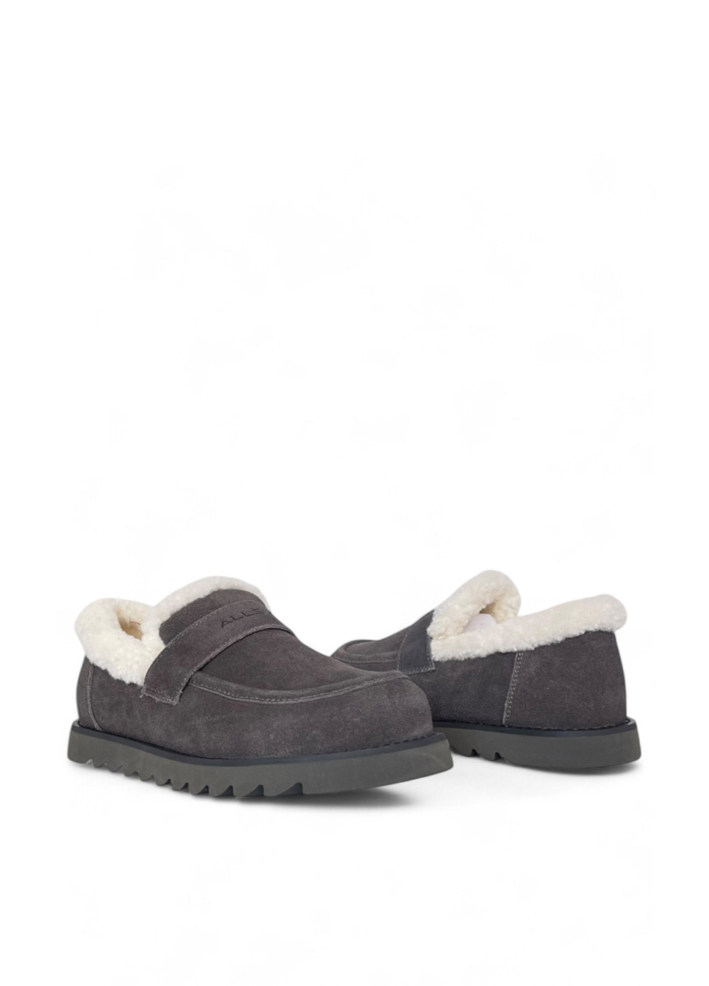 ALLSY Туфли темно-серый з натуральная замша, китай — зима (361427717)