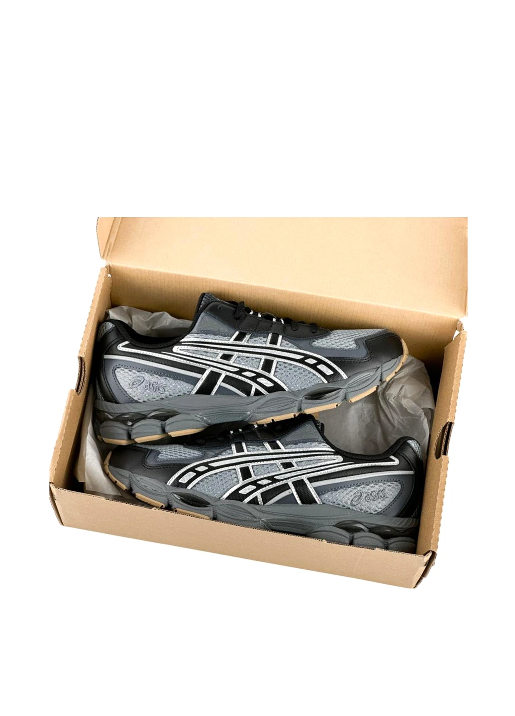 Темно-серые демисезонные кроссовки 1203a542-022 Asics Gel-NYC 2055 Clay