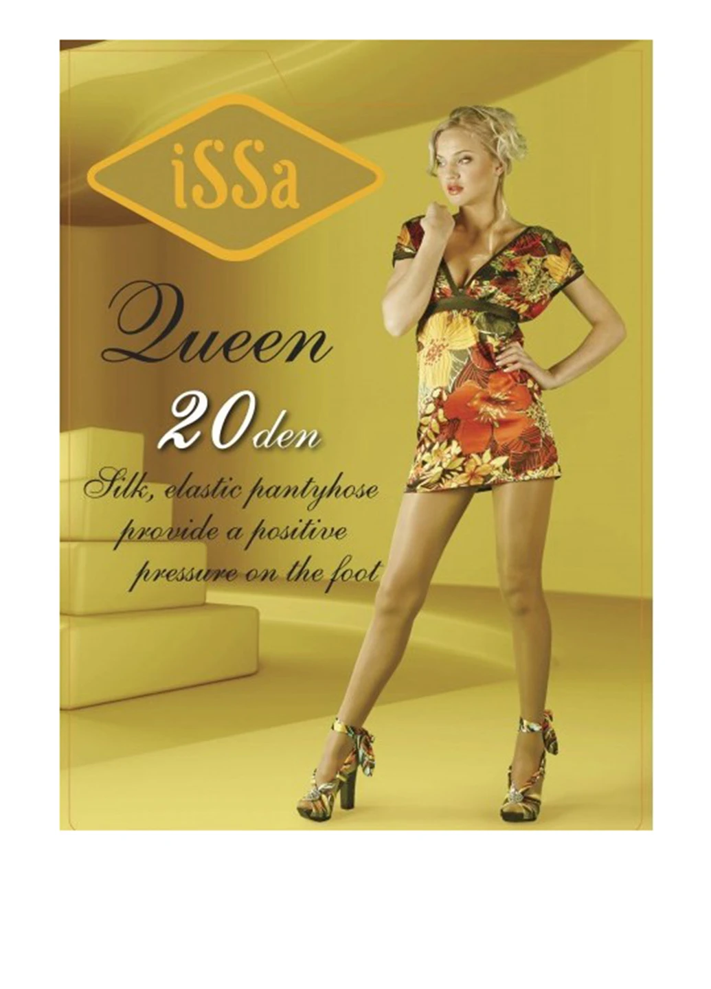Колготки 20 Den, антрацит Issa (16757579)