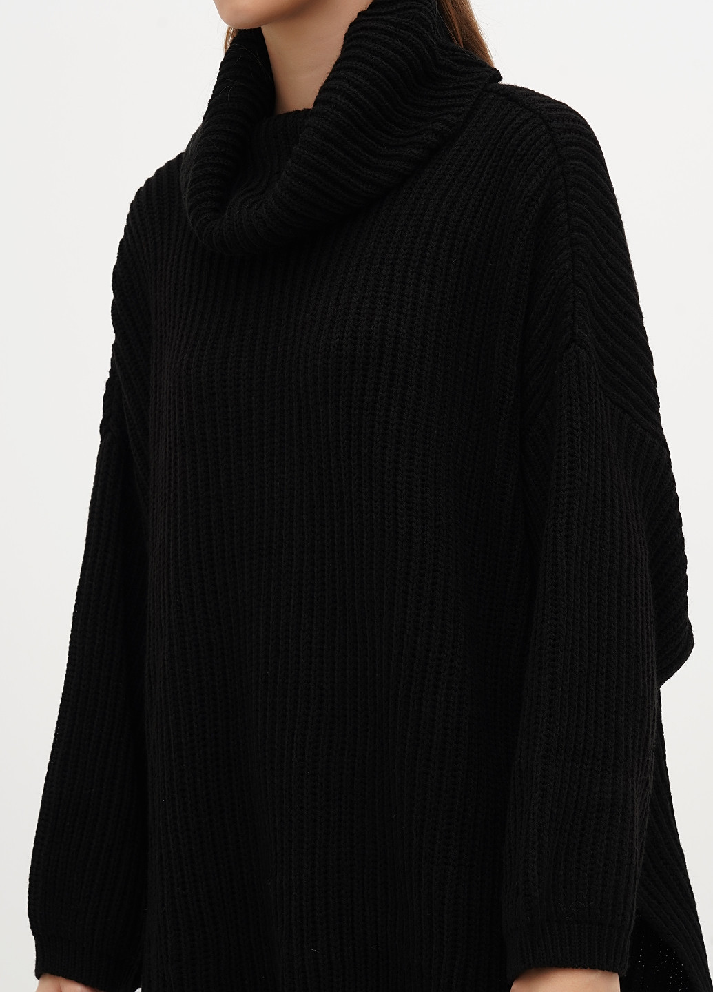 Чорний зимовий светр Boohoo