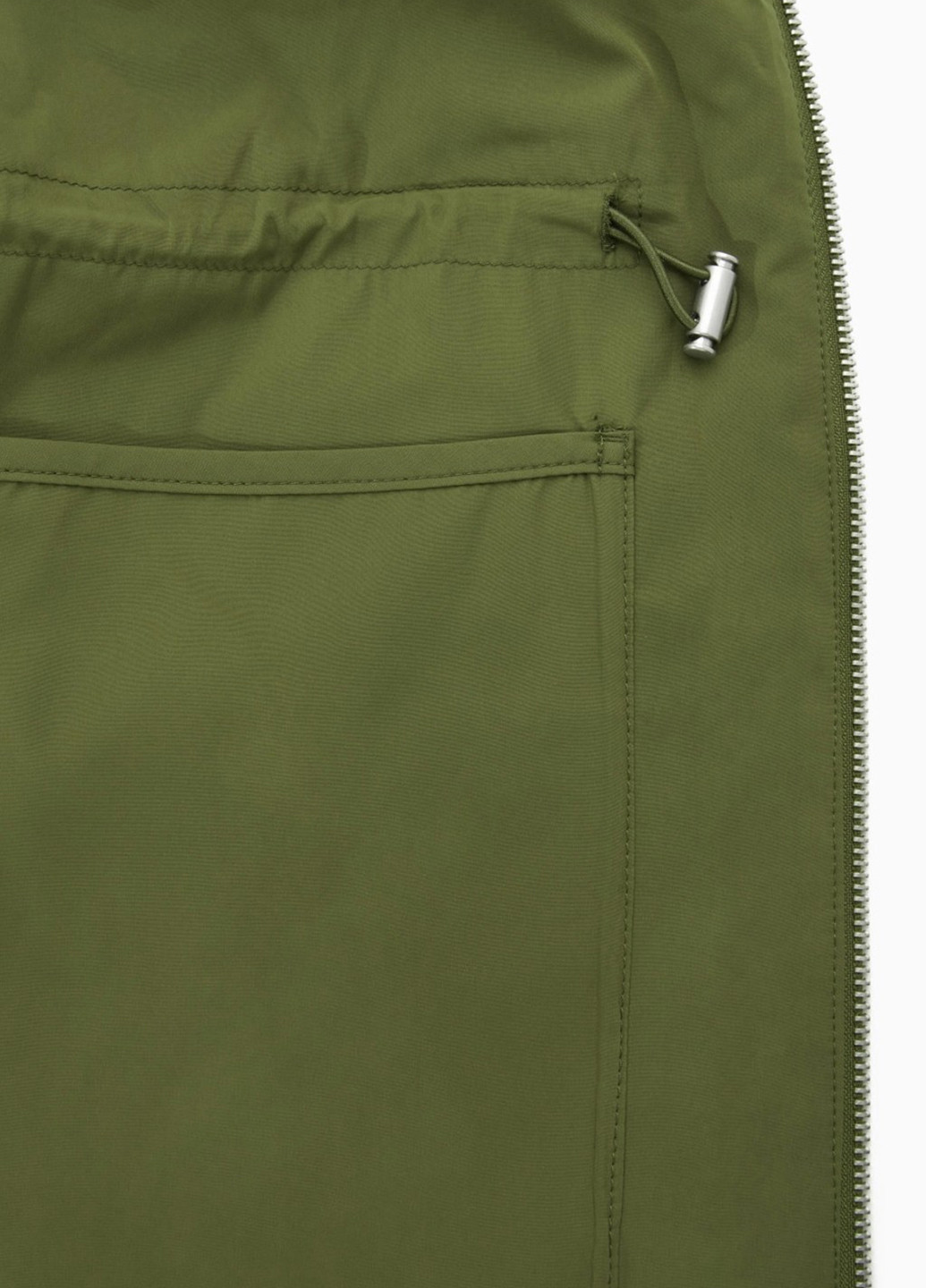 Оливкова (хакі) демісезонна куртка двохстороння Cos