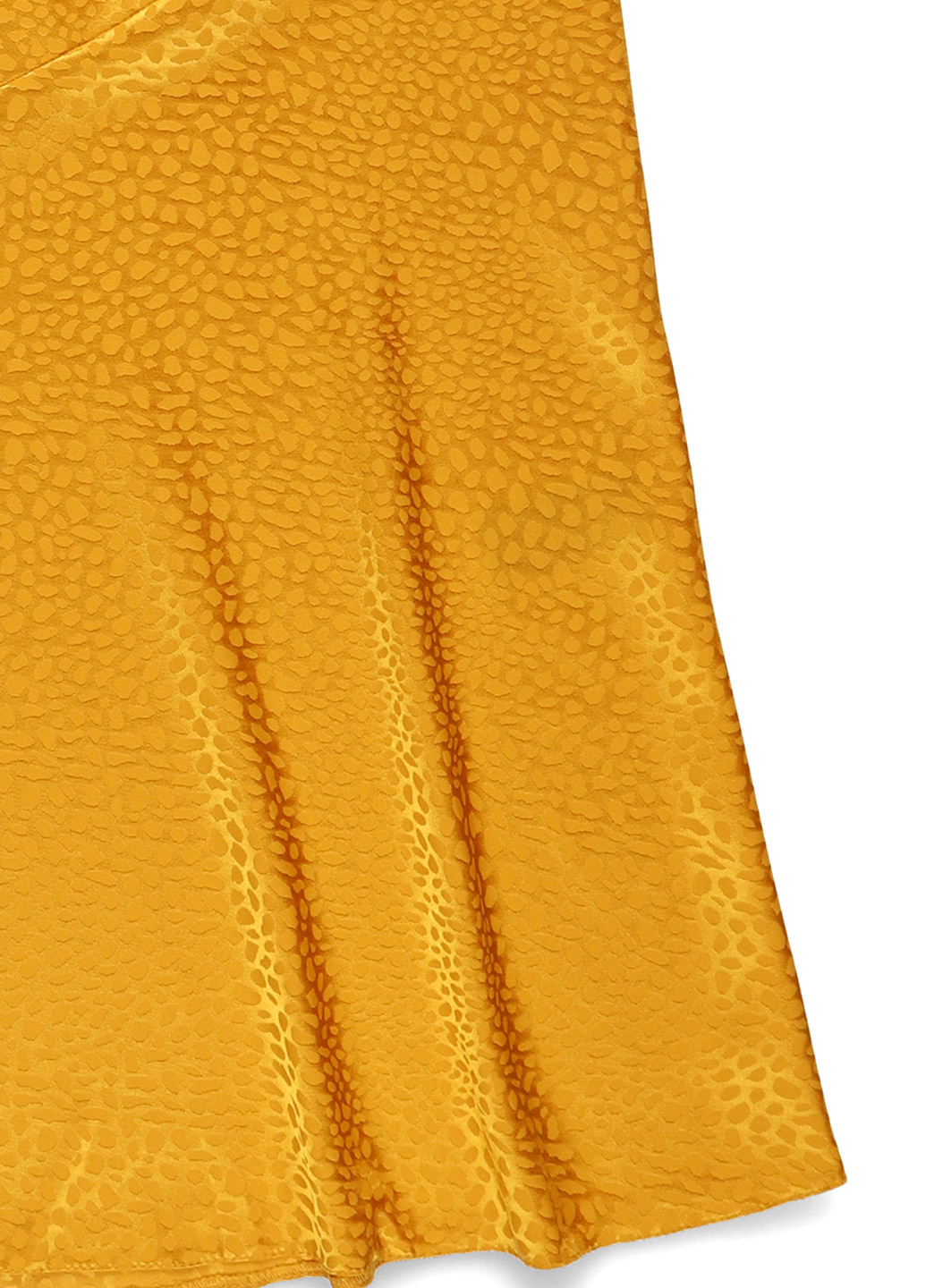 Желтая кэжуал однотонная юбка Dorothy Perkins годе