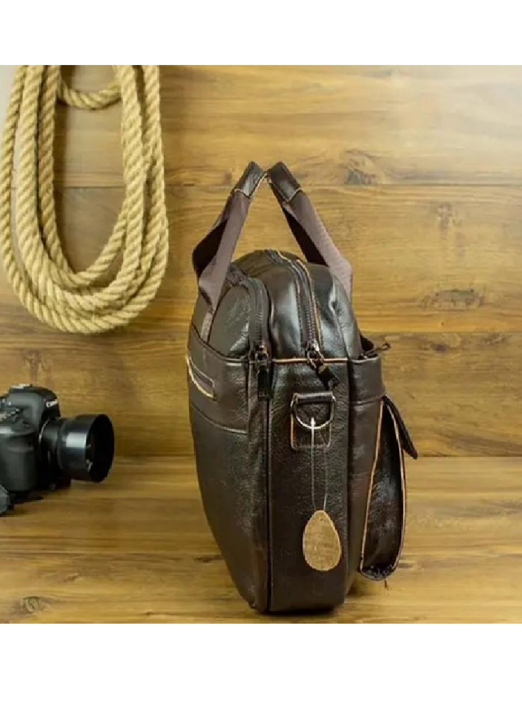 Сумка кожаная для документов и ноутбука Vishnya (254110530)