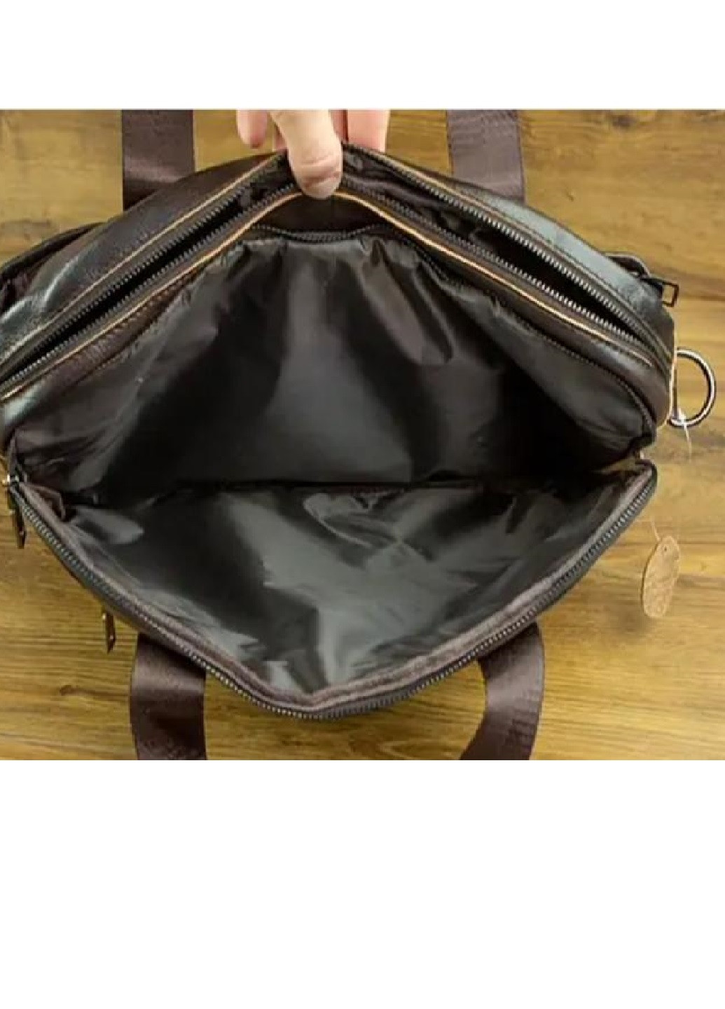 Сумка кожаная для документов и ноутбука Vishnya (254110530)