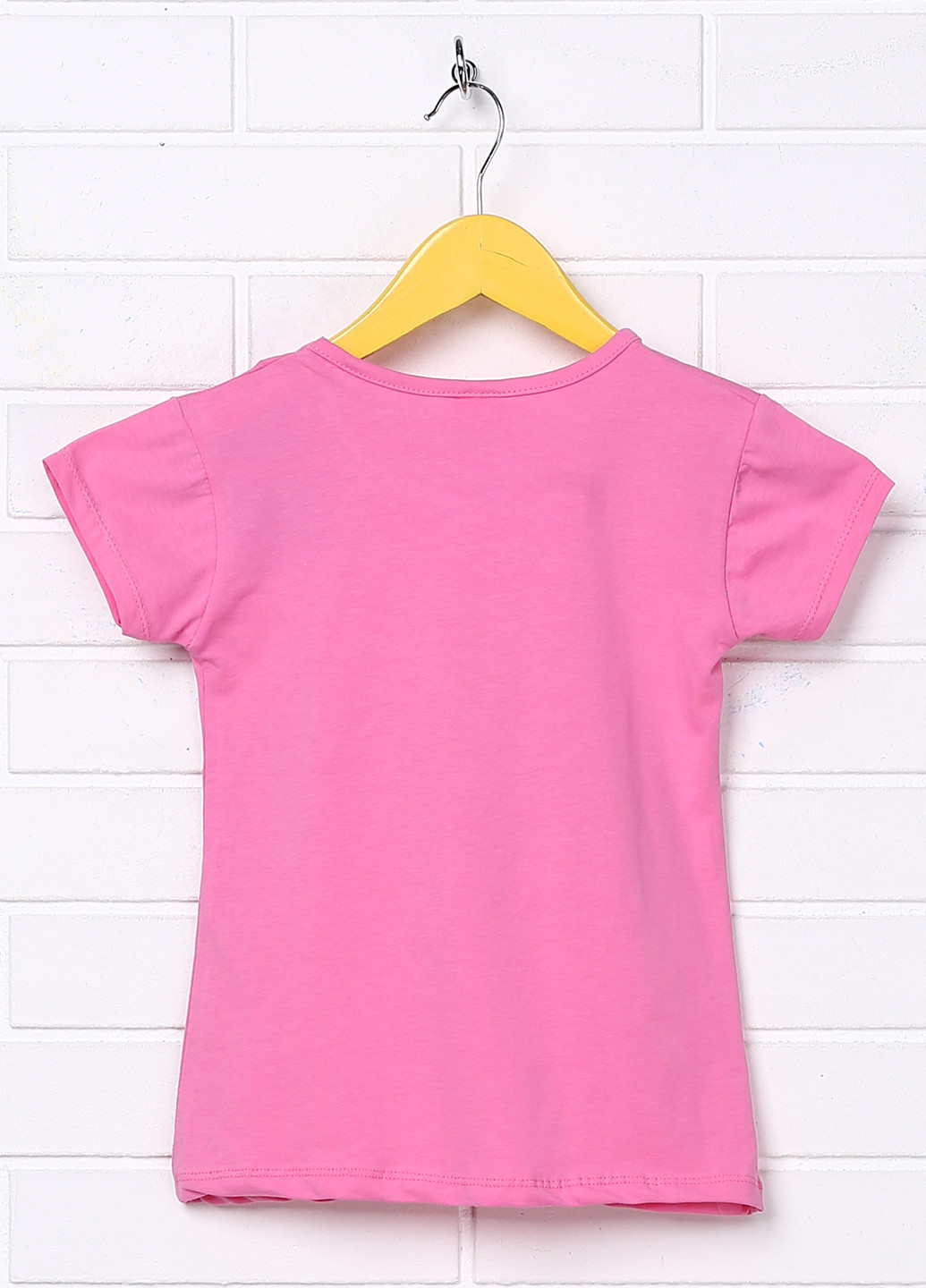 Розовая летняя футболка Degacci