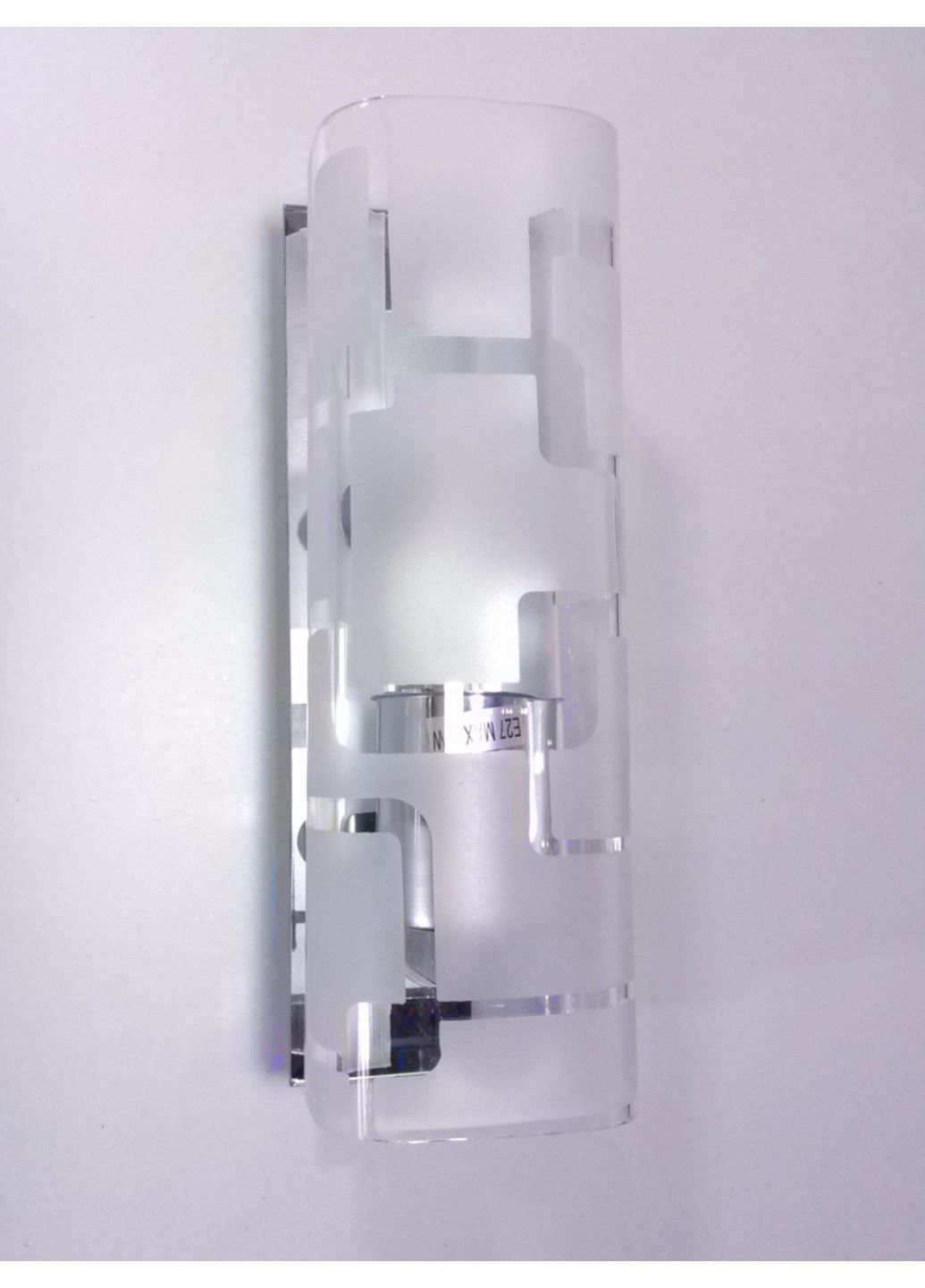 Світильник настінний/стельовий 9012/1 Хром 9х7х20 см. Sunnysky (253628671)