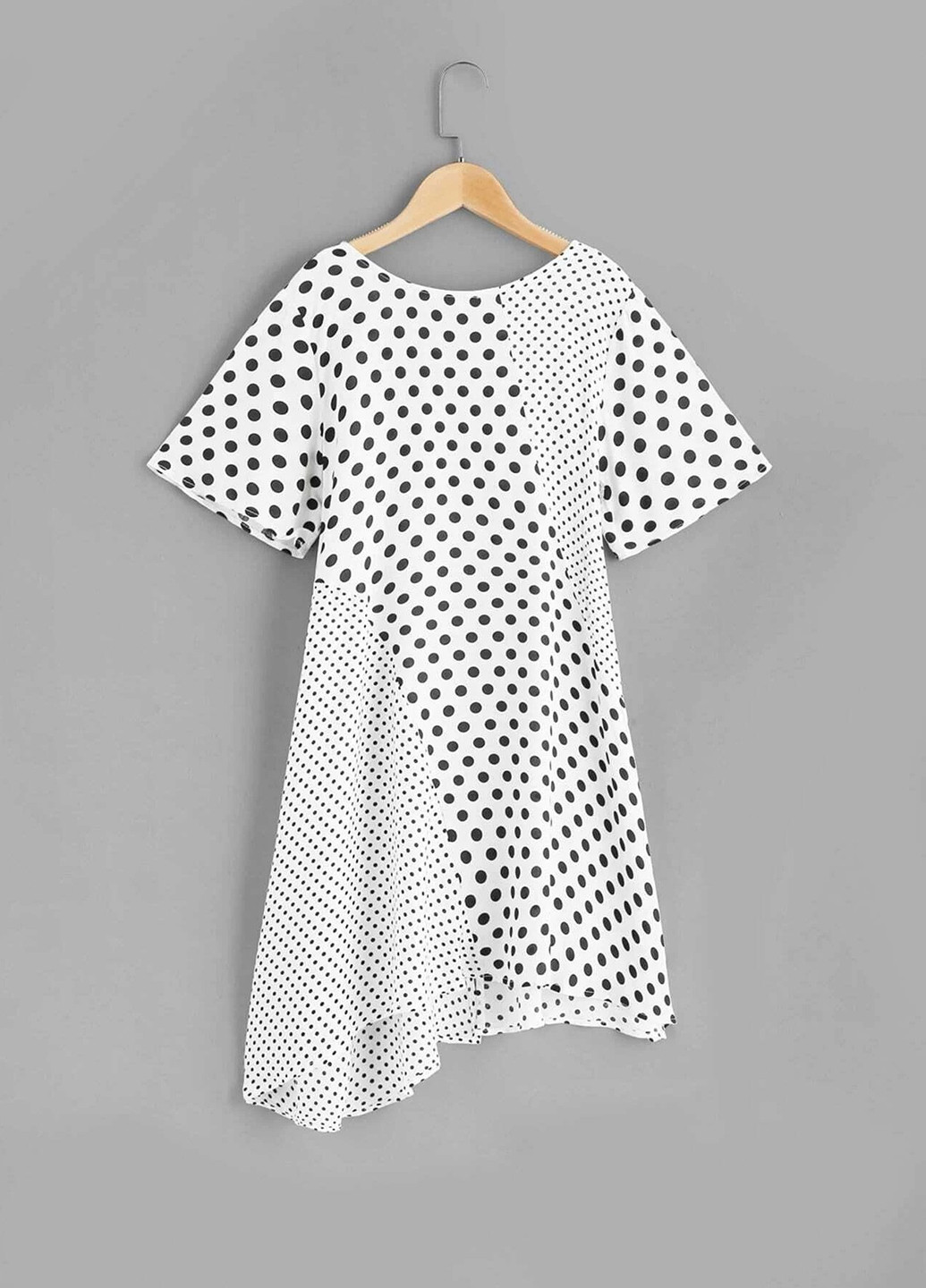Чорно-біла плаття, сукня SHEIN (243183967)