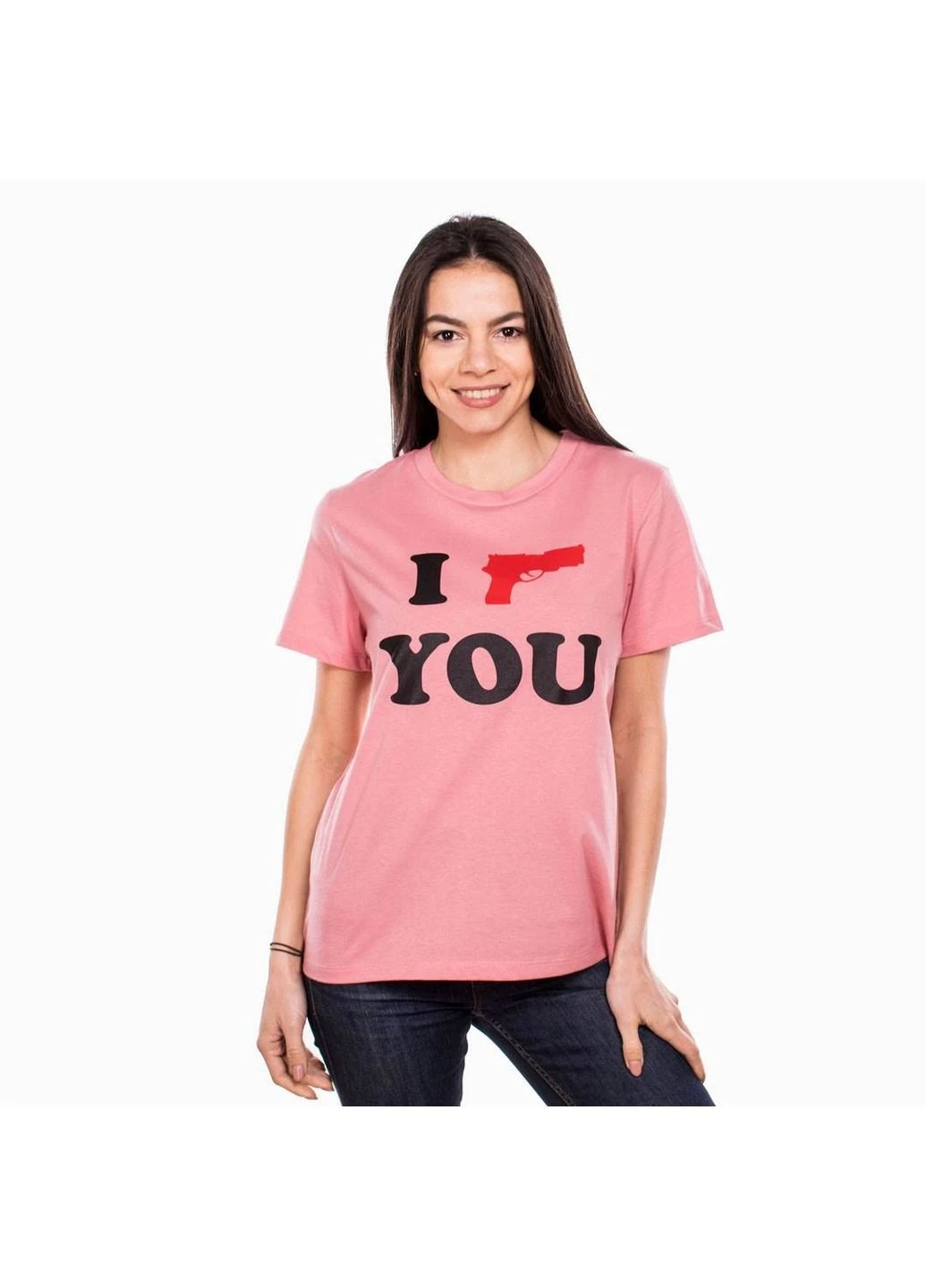 Футболка I K YOU розовый Power - (253311317)