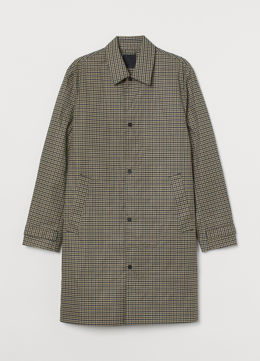 Плащ H&M на кнопках прямой (315513795)