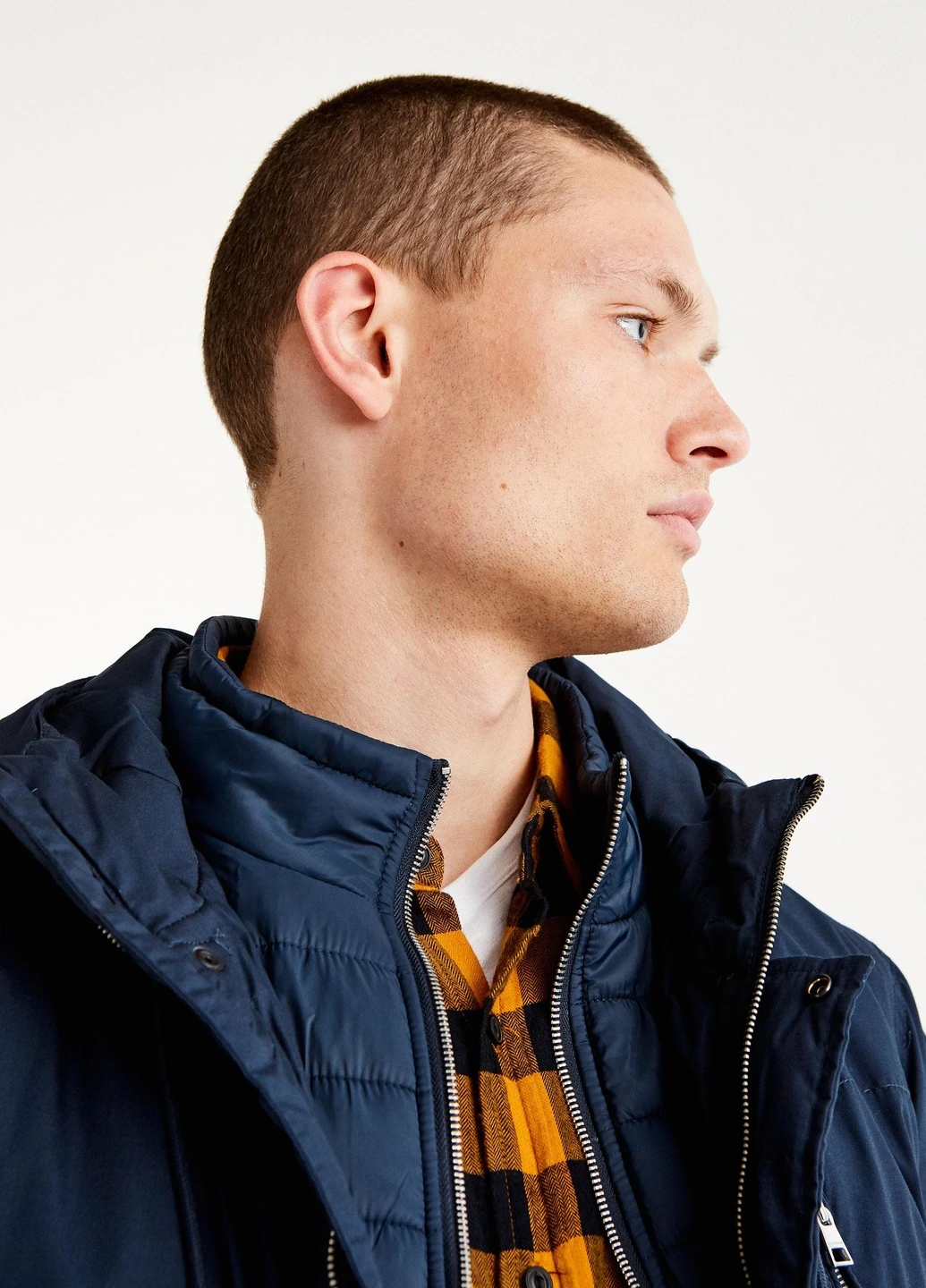 Синя куртка демісезон,синій, Pull & Bear