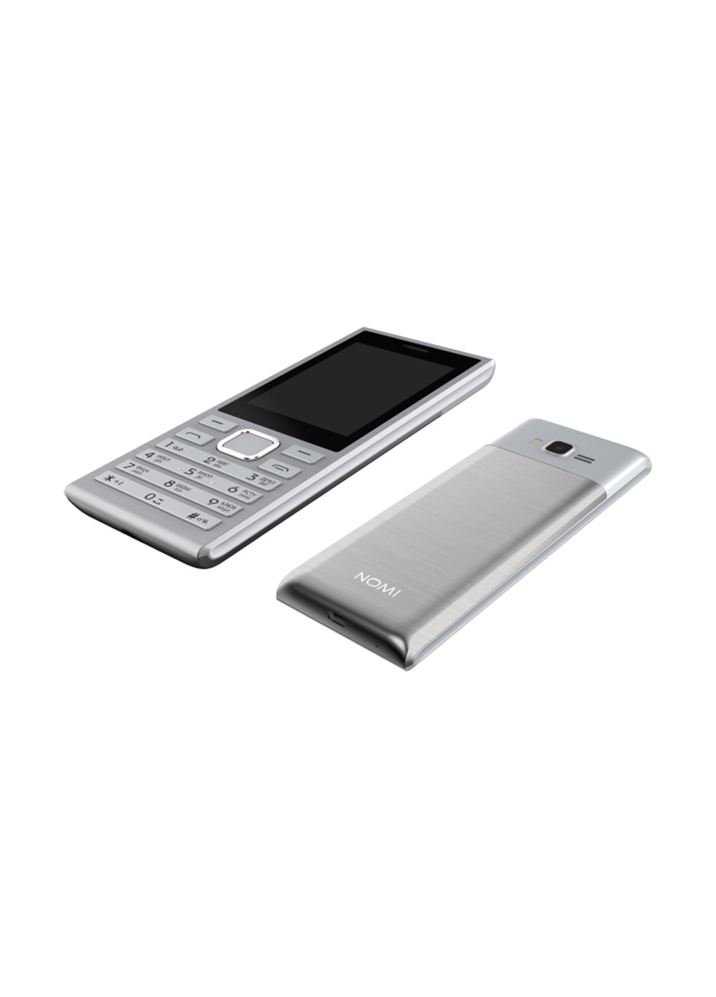 Мобильный телефон Nomi i247 silver (134344427)