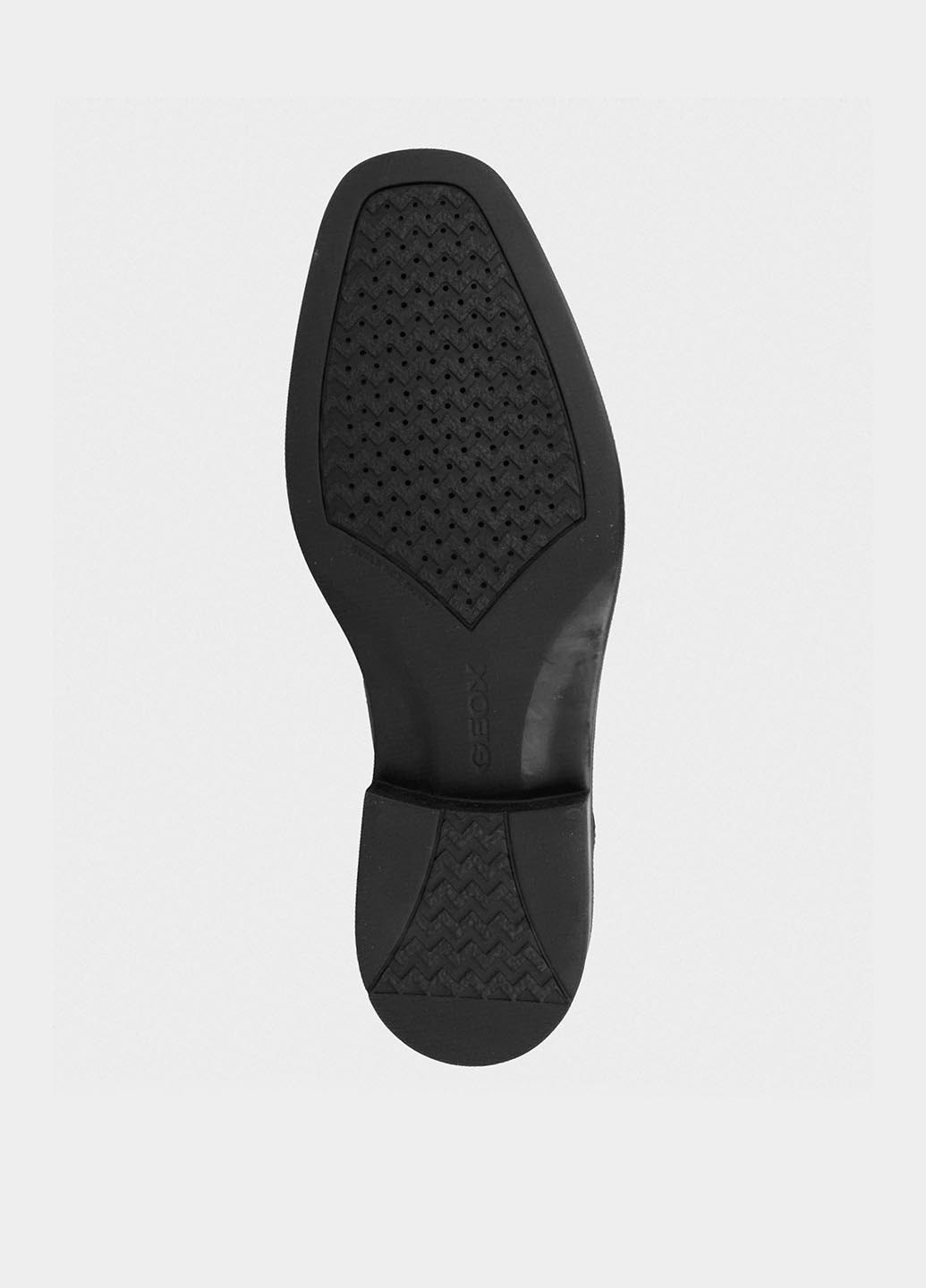 Черные кэжуал, классические туфли Geox на шнурках