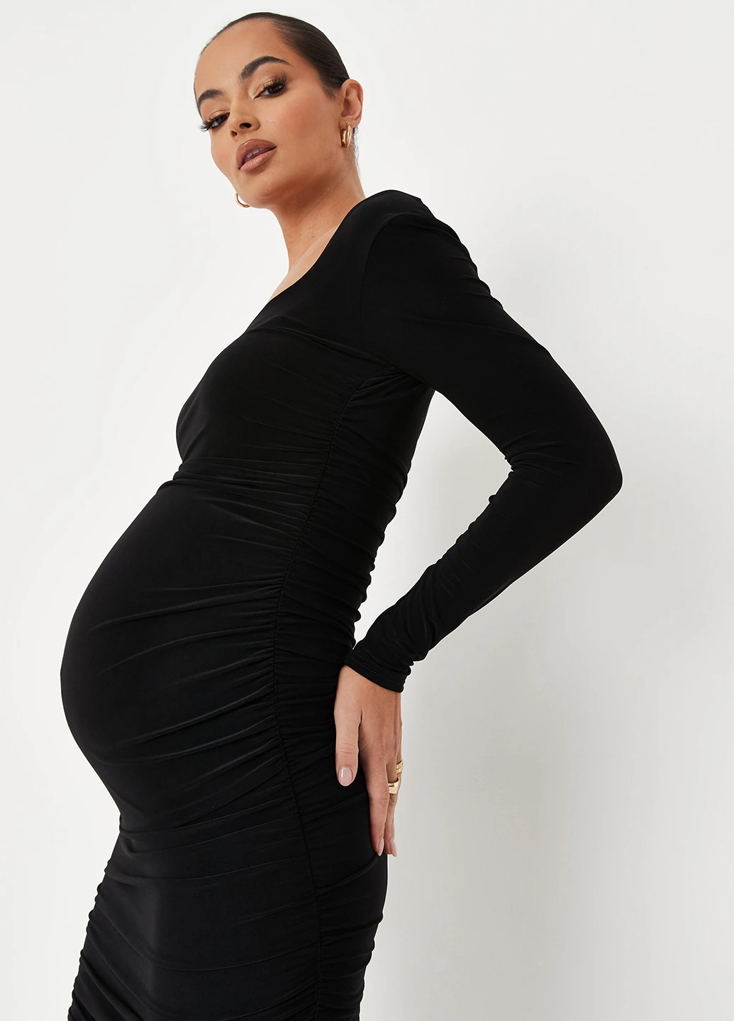 Чорна кежуал сукня Missguided однотонна
