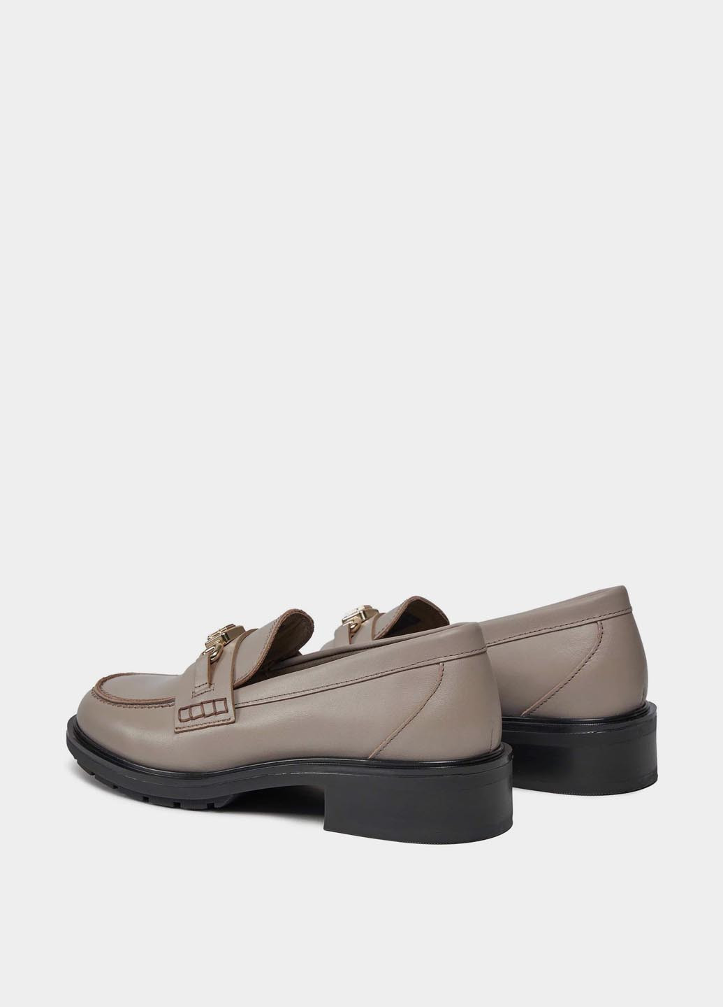 Tommy Hilfiger Туфлі лофери сіро-бежевий з натуральна шкіра, сша — літо (330361477)