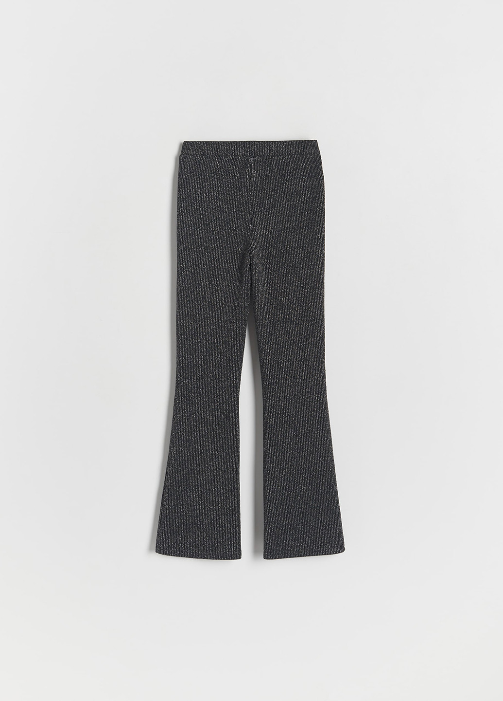 Черные кэжуал демисезонные клеш брюки Reserved