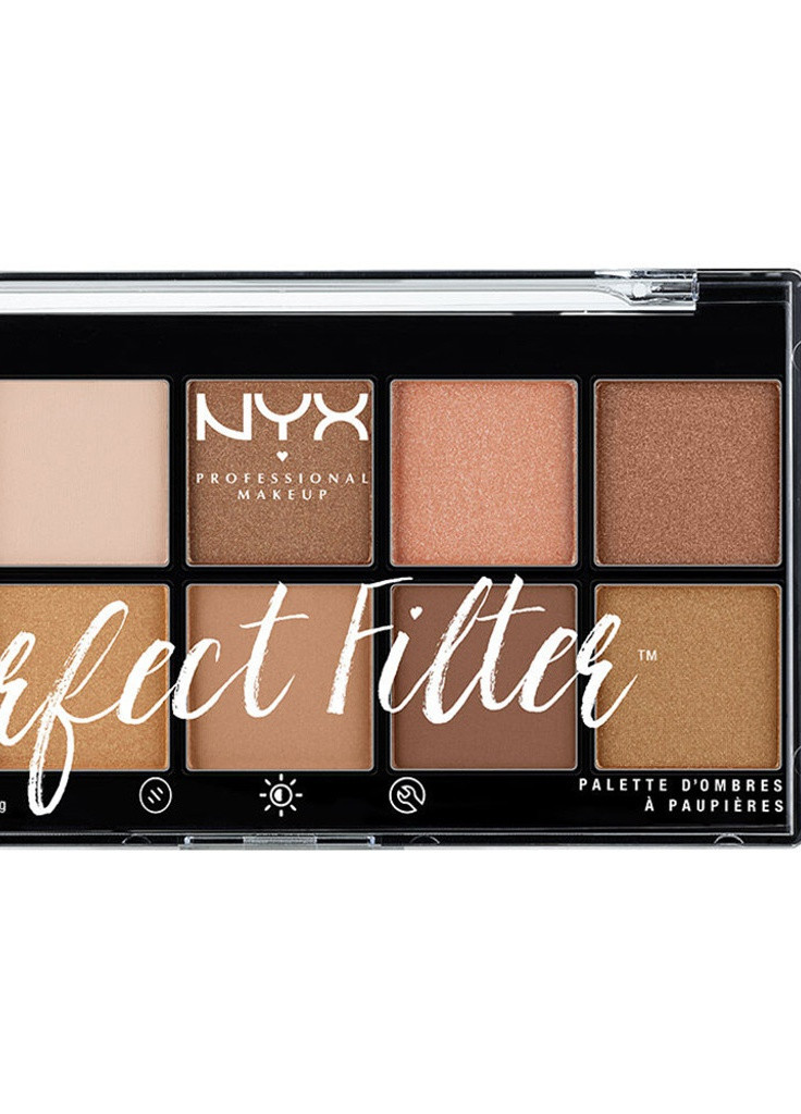 Палитра теней Perfect Filter Shadow Palette NYX Professional Makeup (248931312)