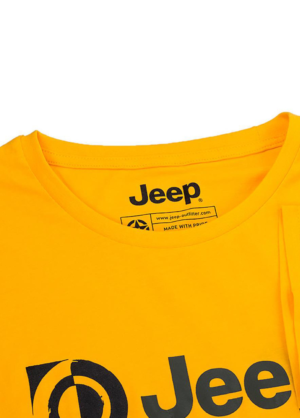 Жовта футболка o102590-y247 Jeep T-SHIRT Paintbrush J22W