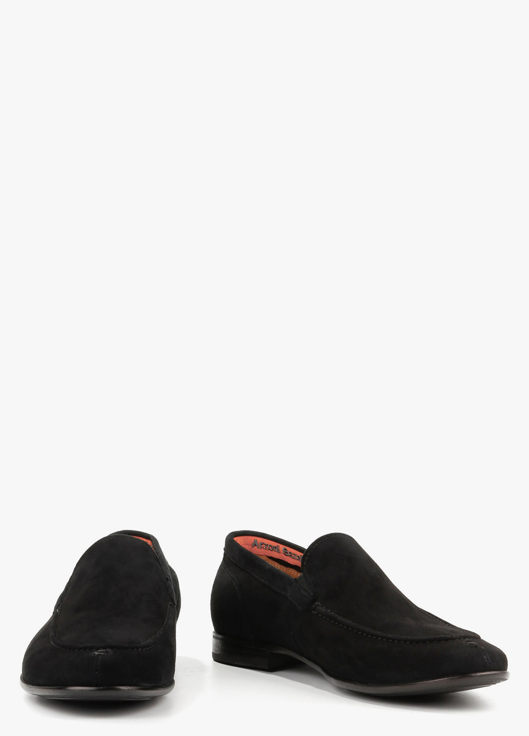 Черные классические, кэжуал туфли Arzoni Bazalini без шнурков