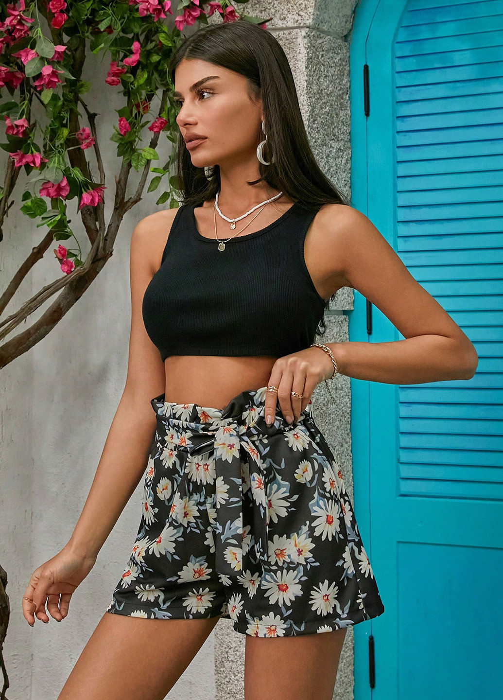 Костюм (топ, шорти) SHEIN (333530153)