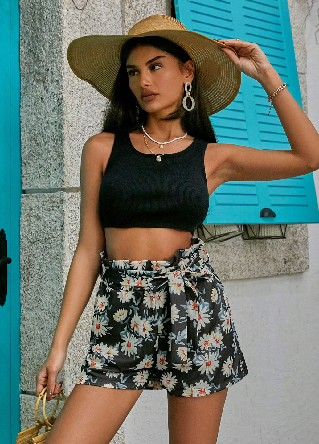 Костюм (топ, шорти) SHEIN (333530153)