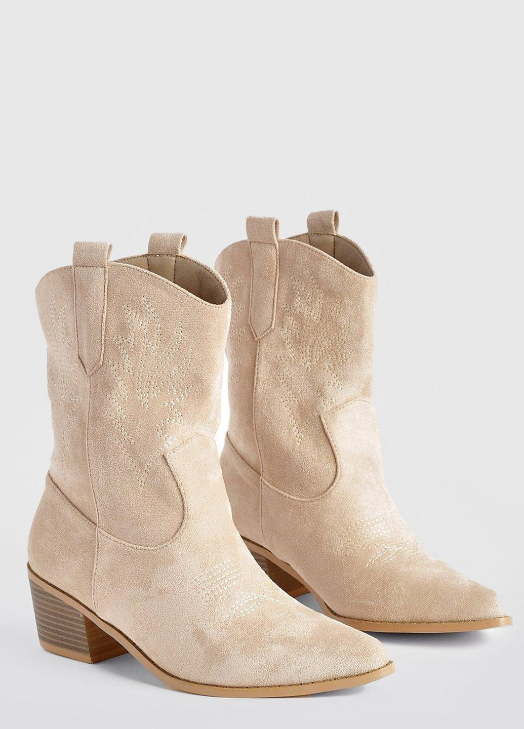 Песочные осенние полусапоги Boohoo