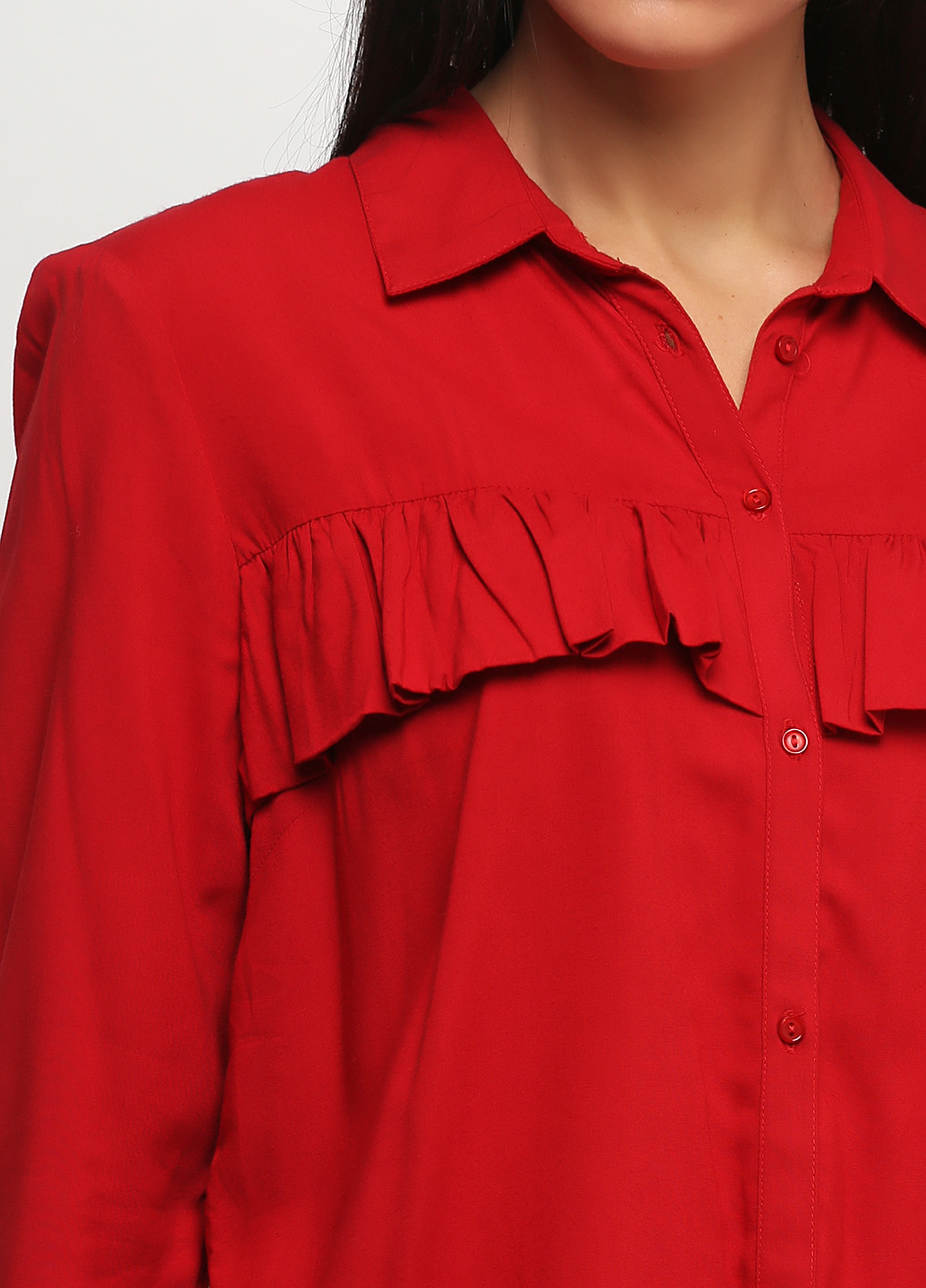 Червона блуза BRANDTEX COPENHAGEN