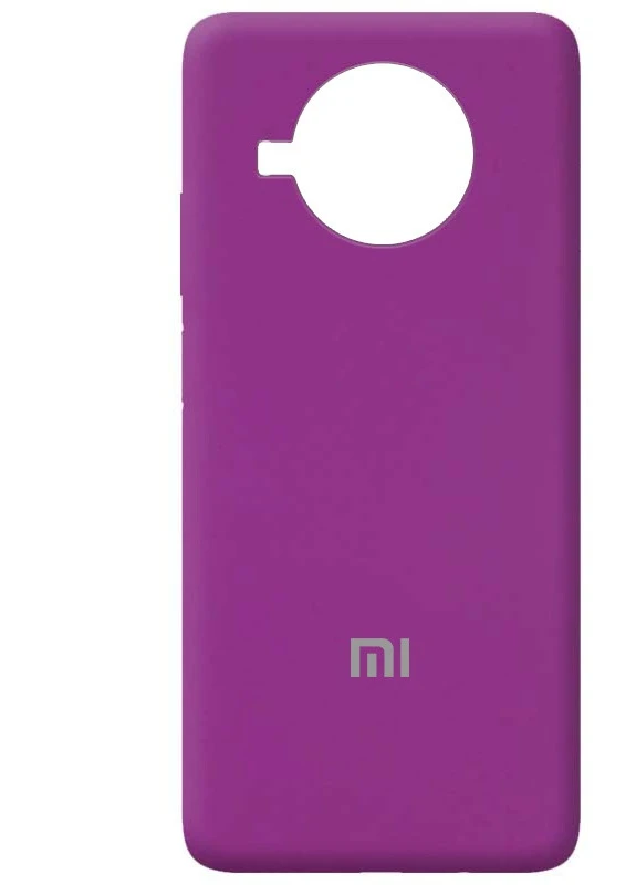 Чохол Silicone Cover Full Protective (AA) для Xiaomi Mi 10T Lite / Redmi Note 9 Pro 5G Фіолетовий / Grape (is_00000041536_37) Epik (237824555)
