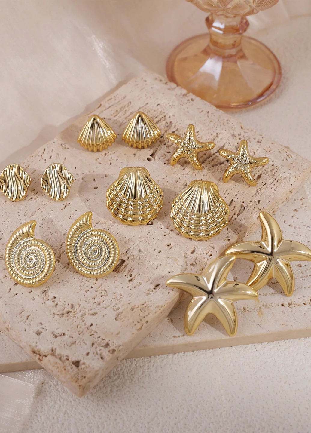 Серьги (3 пары) SHEIN (366258395)