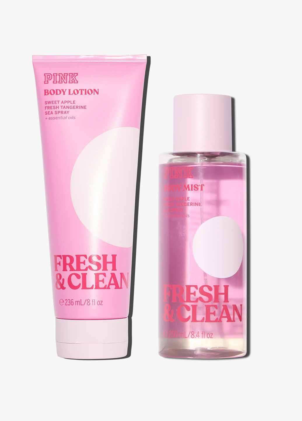 Набір Fresh & Clean (міст 250 мл, лосьйон 236 мл) Victoria's Secret (367035416)