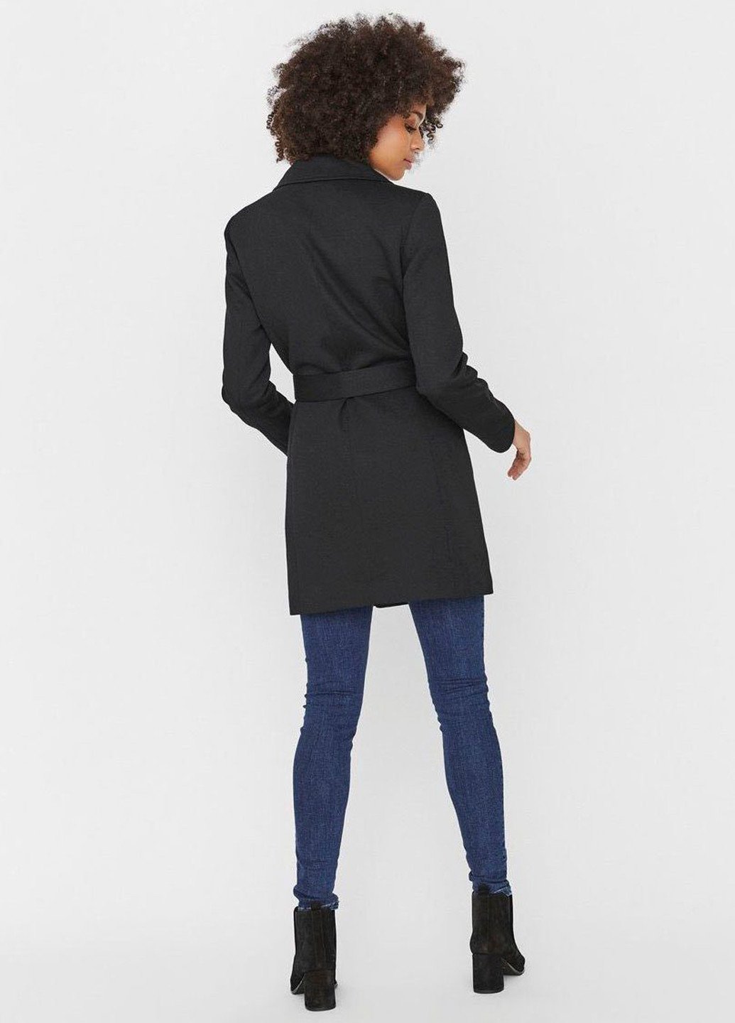 Черное демисезонное Пальто Vero Moda
