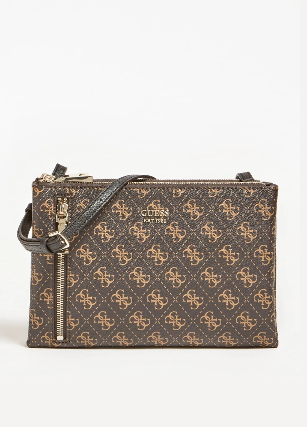 Сумка крос-боді Guess NAYA DOUBLE ZIP CROSSBODY (251444238)