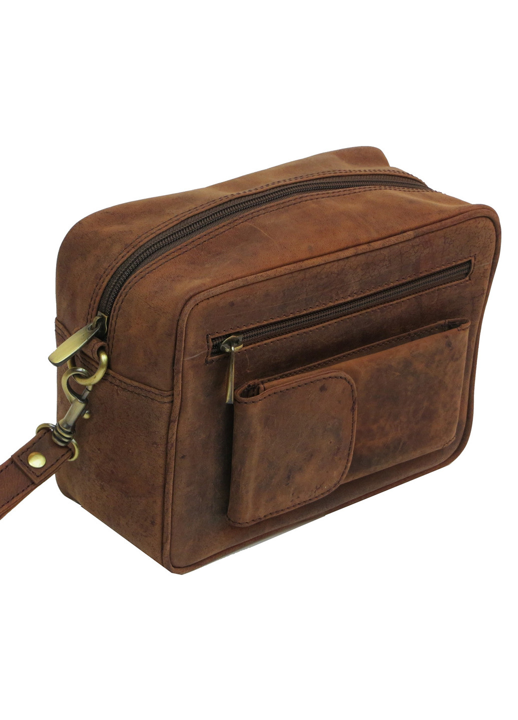 Сумка-барсетка кожаная 21х15,5х10 см Always Wild (252415212)