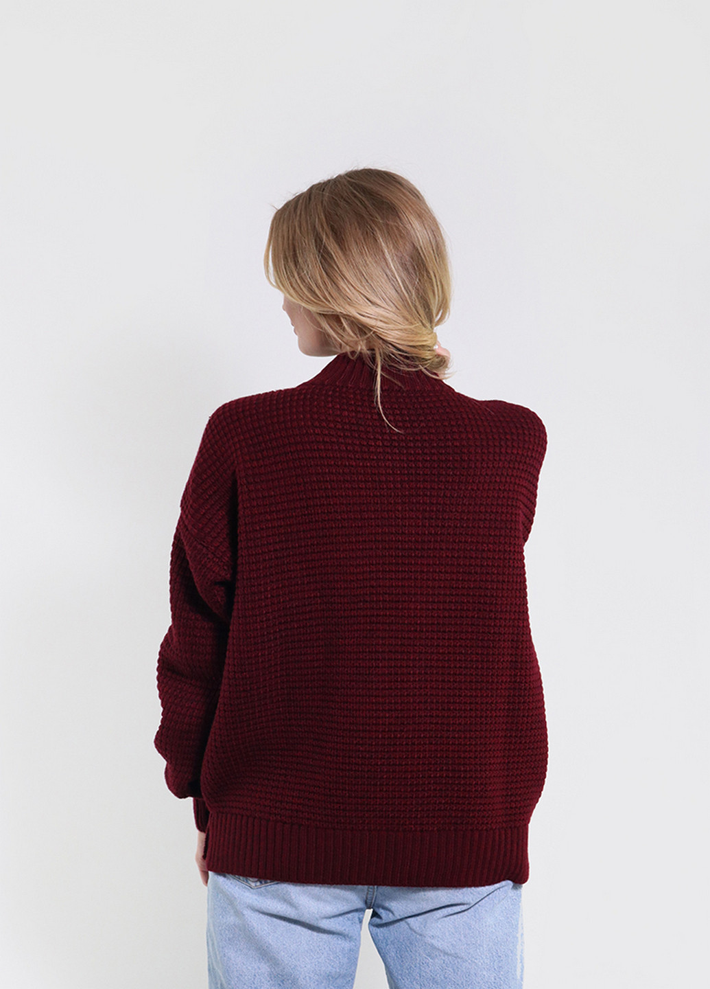 Теплый женский свитер Mari-Knit (253475210)