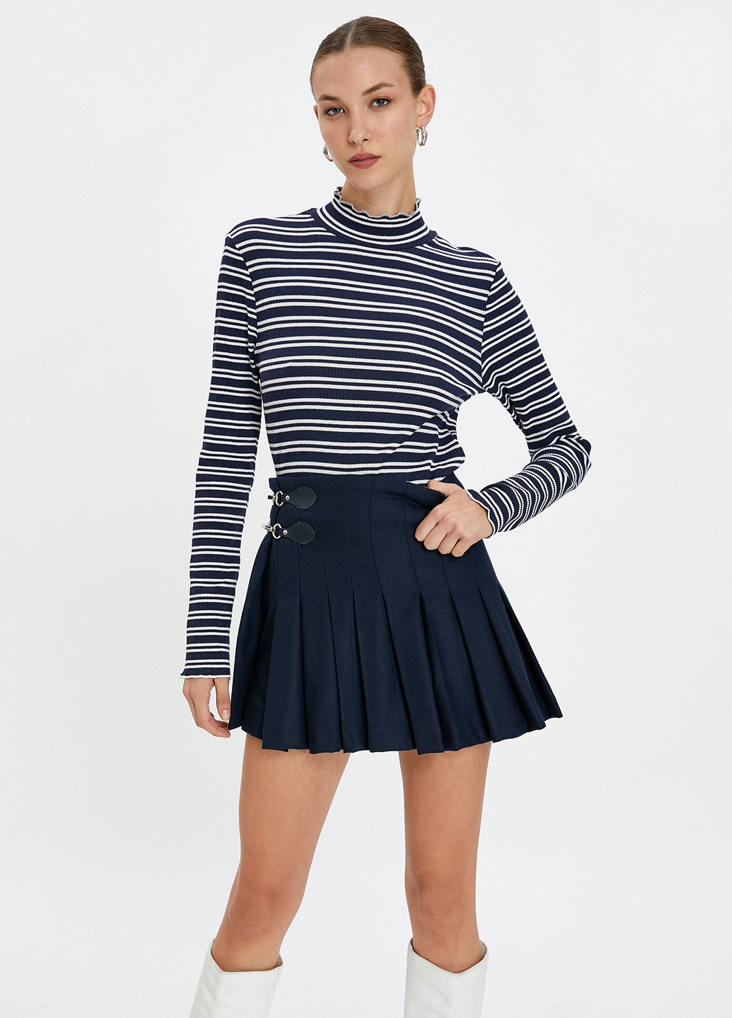 Темно-синій демісезонний светр KOTON