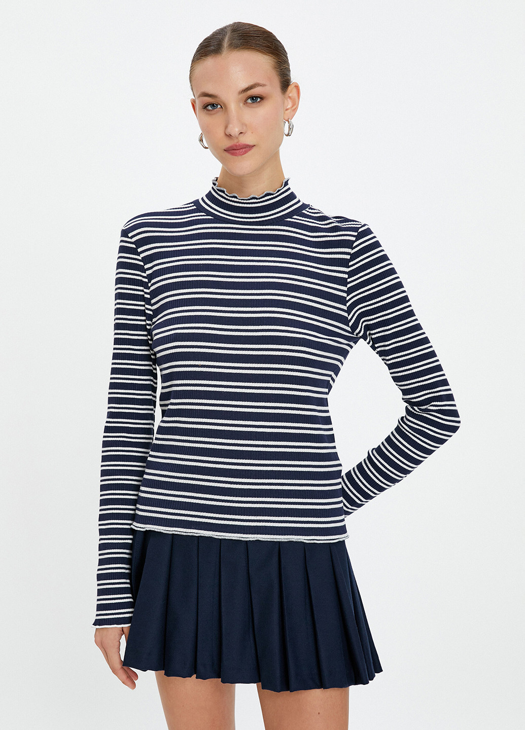 Темно-синій демісезонний светр KOTON