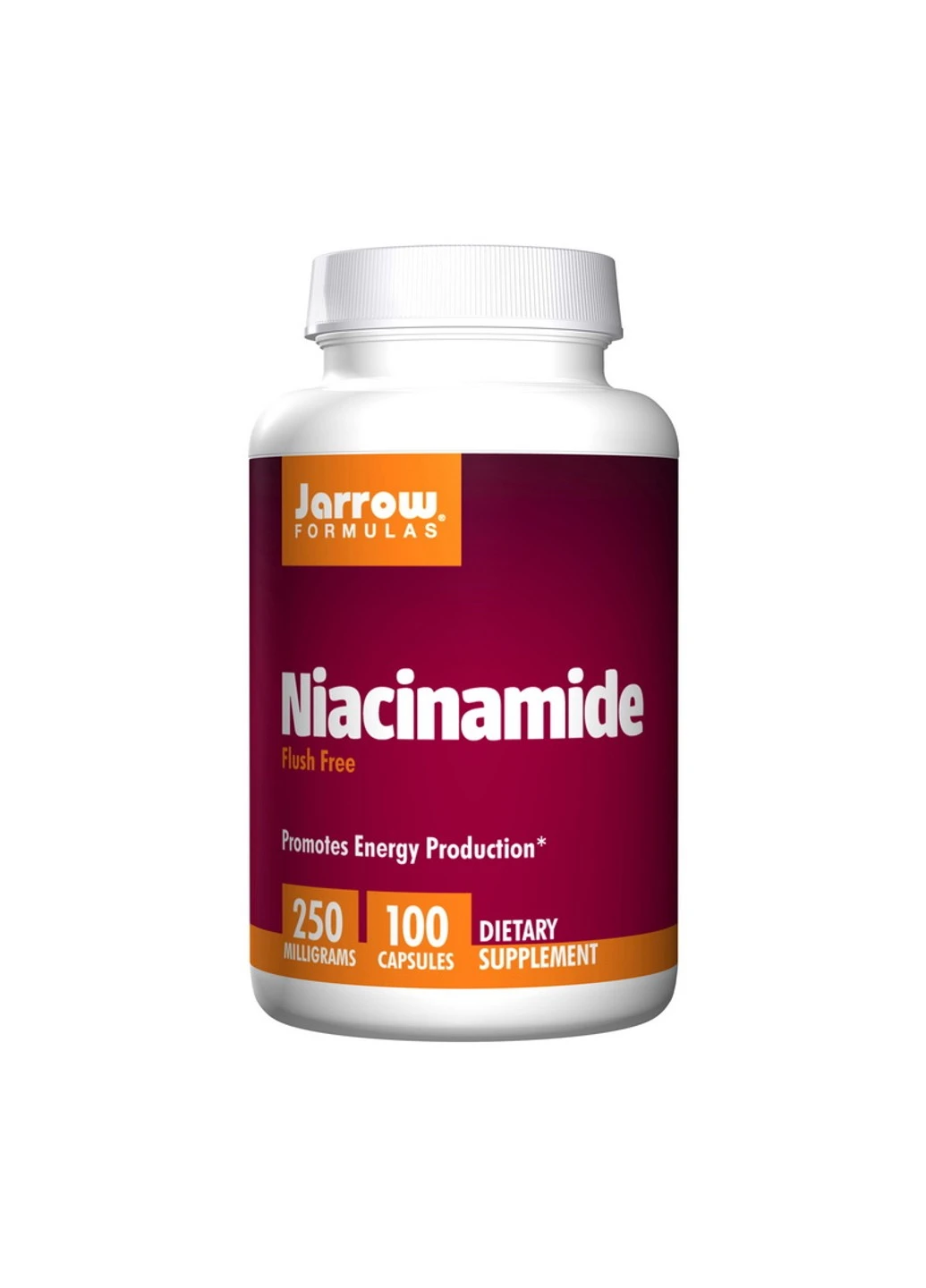 Ниацинамид Niacinamide 250 mg 100 капсул Jarrow Formulas (255410030)