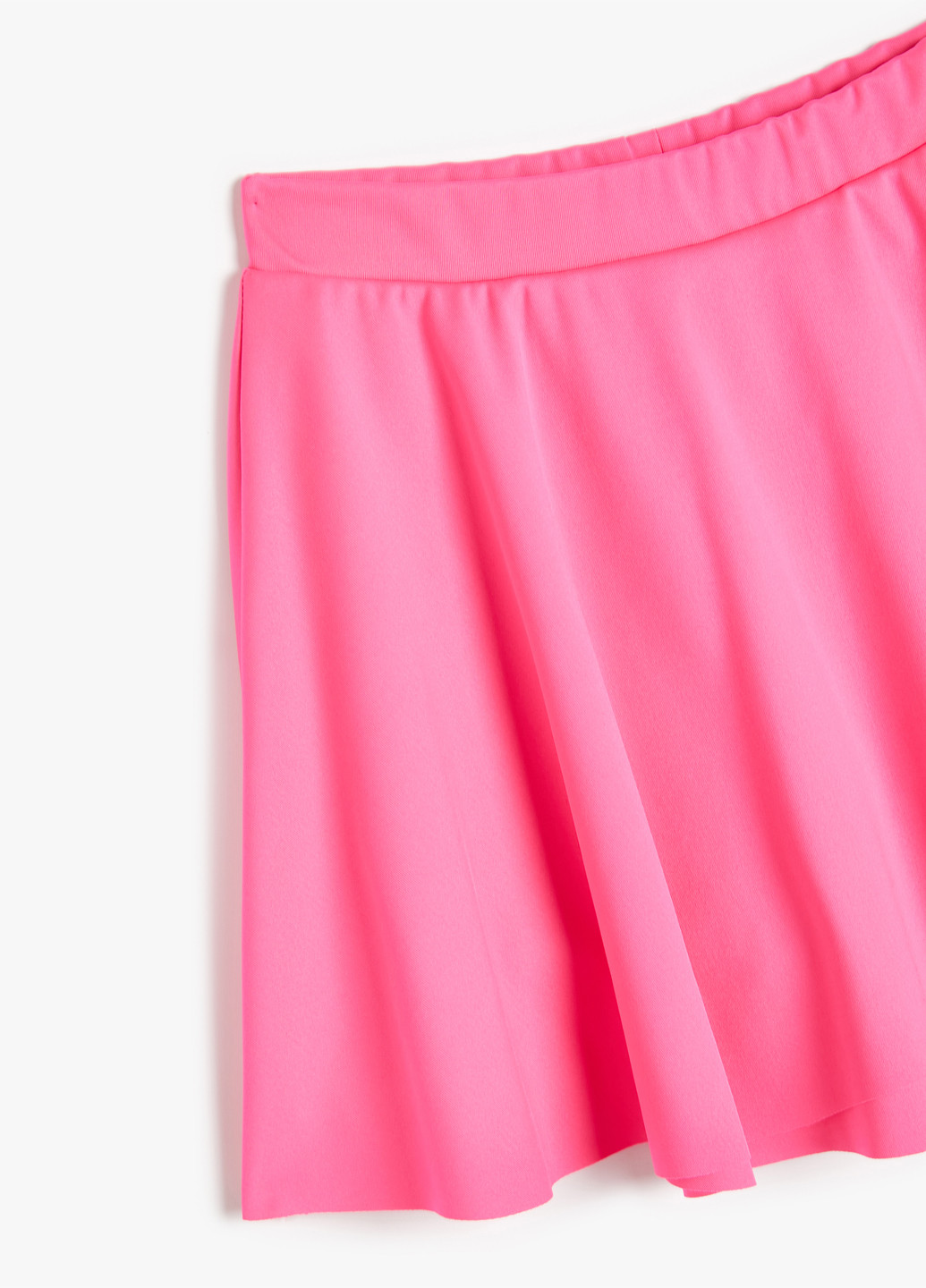 Розовая кэжуал однотонная юбка KOTON клешированная